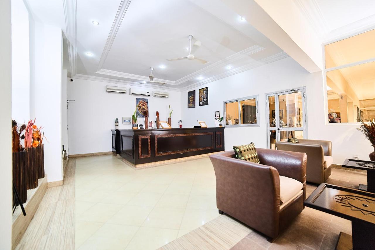Dunia Hotel Bamako Centre Exteriör bild